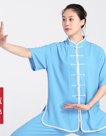 太极练功服装_夏季太极服练功服大全_太极练功服女士最新款夏季