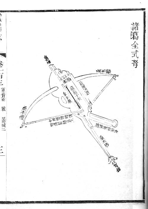 弩的结构图,古代武器的现代解读